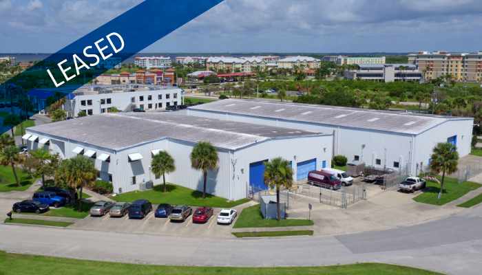 Industrial Warehouse location aerial photo | Cape Canaveral FL