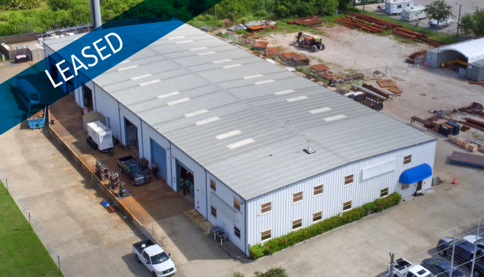 Industrial Warehouse Office Space Aerial Photo | Cape Canaveral FL